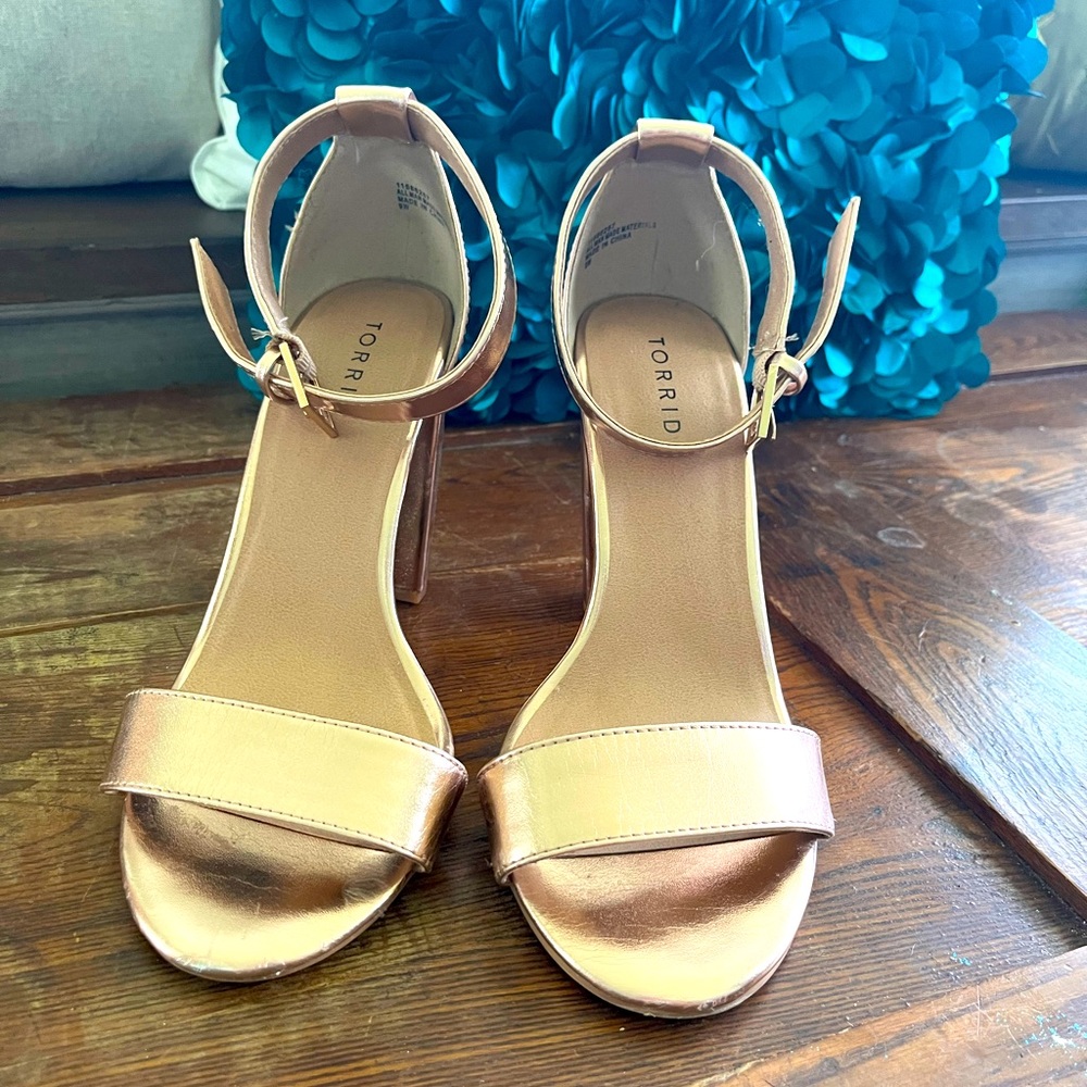 Rose Gold Torrid Heels